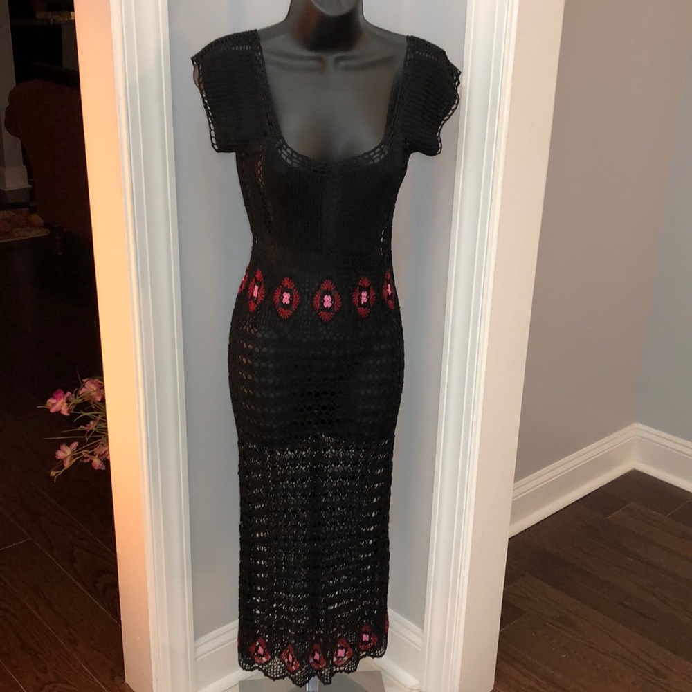 ARDEN B CROCHET DRESS